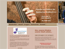 Tablet Screenshot of fv-musikschule-waldkirch.de